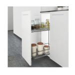 TWO LEVEL BASKET DOUBLE PULL OUT W300 30CM ORION - Image 2