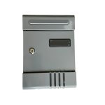 MB015 MAILBOX RAL9006 SILVER 200X290X65