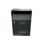 MAILBOX PB305 CHARCOAL GREY 215X105X320