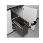 WASTE BASKET 245 30 LTR ORION DARK GREY 442HX452DX260W - Image 2