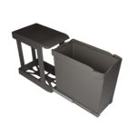 WASTE BASKET 245 30 LTR ORION DARK GREY 442HX452DX260W - Image 3