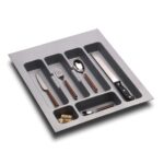 UTENSIL TRAY METAL GREY W 45 CM          
                                               
MIN 347MM MAX 401MM W, MIN 390MM MAX 490MM DE