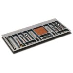 UTENSIL TRAY METAL GREY W 120 CM                                                                                          
MIN1095MM MAX1140MM W, MIN 390MM MAX 490MM DE