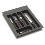 UTENSIL TRAY ORION DARK GREY W 40 CM                                                                                          
MIN 297MM MAX 351MM W, MIN 390MM MAX 490MM DE