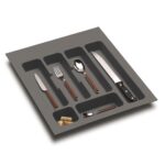 UTENSIL TRAY ORION DARK GREY  W 45 CM                                                                                          
MIN 347MM MAX 401MM W, MIN 390MM MAX 490MM DE