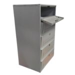 MAILBOX FIVEFOLD SILVER 600X350X250 - Image 2
