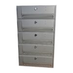 MAILBOX FIVEFOLD SILVER 600X350X250 - Image 3