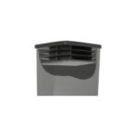 FURNITURE LEG INSERTS SQUARE 100X100 BLACK - Image 3