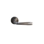SET DOOR HANDLES ECO LINE A22 01 NICKEL SATIN
