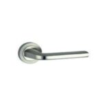 SET DOOR HANDLES ECO LINE A67 01 A1459 NICKEL SATIN