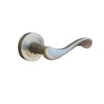 SET DOOR HANDLES Z01-Z33 BRONZE MAT
