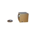 DOOR STOP WITH MAGNET  CUBE Z1525 GOLD MAT
DOOR STOPPER - Image 2
