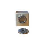 DOOR STOP WITH MAGNET  CUBE Z1525 GOLD MAT
DOOR STOPPER - Image 3