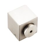 DOOR STOP WITH MAGNET CUBE Z1525 NICKEL MAT 
DOOR STOPPER