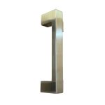 SLIDING DOOR HANDLE 50023 140 MM NICKEL MAT