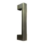 SLIDING DOOR HANDLE 50023 140 MM BRONZE MAT
AB OXYTE