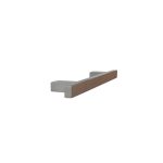 FURNITURE HANDLE A4008 128 NICKEL MAT
BSN
