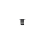FURNITURE LEG ADJUSTABLE SQUARE 5020 INOX MAT 60 MM