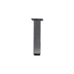 FURNITURE LEG ADJUSTABLE SQUARE 5020 INOX MAT 200 ΜΜ