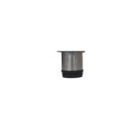 FURNITURE LEG ADJUSTABLE ROUND 5080 INOX MAT 80 ΜΜ