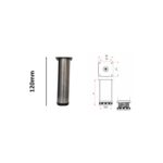 FURNITURE LEG ADJUSTABLE ROUND 5080 INOX MAT120 ΜΜ - Image 2