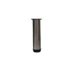 FURNITURE LEG ADJUSTABLE ROUND 5080 INOX MAT 180 ΜΜ