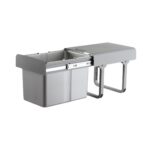 WASTE BASKET EKKO 34 LTR GREY