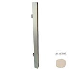 FRONT DOOR HANDLE CHAMPANE MAT L 600 MM MODULAR ADJUSTABLE DISTANCE