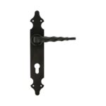 SET DOOR HANDLES SWITCH BLACK 101 8X85 
YALE CYLINDER - Image 2