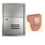 BACK DOOR MAILBOX ALUMINIUM 36X26
BUILT IN - 17SC1AR - Image 2