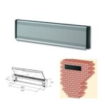 LETTER TRAY  ALUMINIUM 30.5X7.5 - Image 3