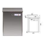 ΓΡΑΜΜΑΤΟΚΙΒΩΤΙΟ ΑΝΟΞΕΙΔΩΤΟ ΑΤΣΑΛΙ 304 AIR PLUS 24866
SS SSS S/S - Image 3