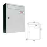 ΓΡΑΜΜΑΤΟΚΙΒΩΤΙΟ ΑΛΟΥΜΙΝΙΟ  MARINE KOMPACT V270 24597 - Image 3