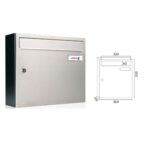 MAILBOX KOMPACT V360 81105 BLACK INOX 304
INOX 304
SS SSS S/S - Image 3