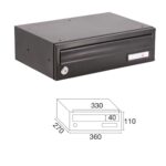 ΓΡΑΜΜΑΤΟΚΙΒΩΤΙΟ KOMPACT EVO Η360 81461 ΑΝΘΡΑΚΙ - Image 3