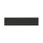 LETTER TRAY 9155 360X100 PAINTED BLACK