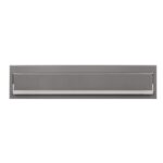 LETTER TRAY 9156 360X100 PAINTED SILVER