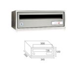 MAILBOX INOX INDICO 3425 82307
SS SSS S/S - Image 3