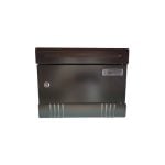 ΜΒ016 MAILBOX BLACK MAT 365X290X65