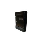 MB015 MAILBOX BLACK MAT 200X290X65 - Image 2