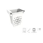 LAUNDRY BASKET WHITE 50 LTR - Image 2