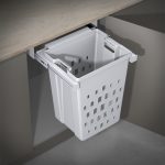 LAUNDRY BASKET WHITE 50 LTR - Image 3