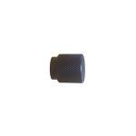 FURNITURE KNOB A1452 BLACK MAT D22 H25