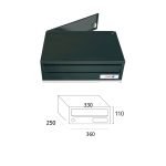 ΓΡΑΜΜΑΟΚΙΒΩΤΙΟ  KOMPACT DC360 77142 BLACK - Image 2