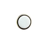 FURNITURE KNOB AB MAT PORCELAIN WITH BLACK SPLASH
