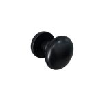 SET DOOR KNOB ORION P013 BLACK MAT