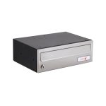 MAILBOX HORIZON H325 82612 BLACK INOX