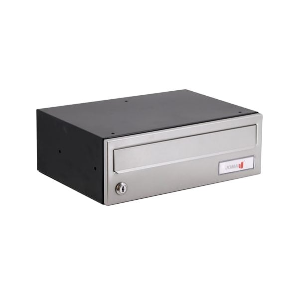 MAILBOX HORIZON H325 82612 BLACK INOX